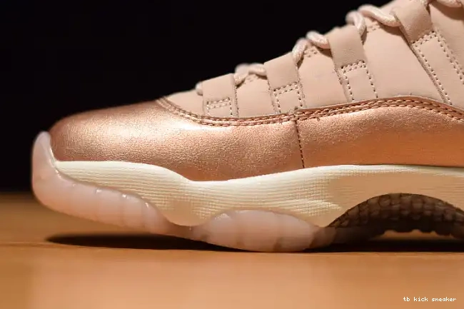 Cheap TBK Jordan GS Low 11 Rose Air Gold AH7860-105 0403
